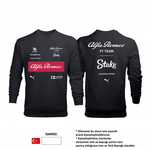 Alfa Romeo Racing : Black Edition 2023 Sweatshirt