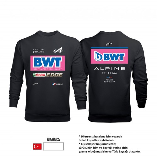 Alpine F1 Team : Black Edition 2023 Sweatshirt