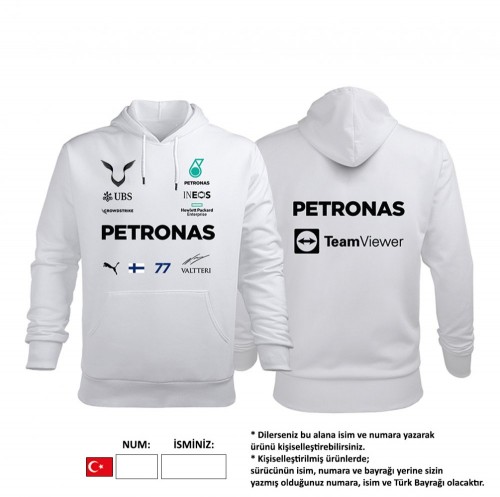 Petronas F1 Team White Edition HOODIE 2022