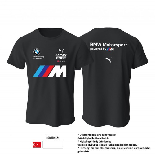 BMW: DTM Black Edition 2023 Tişört