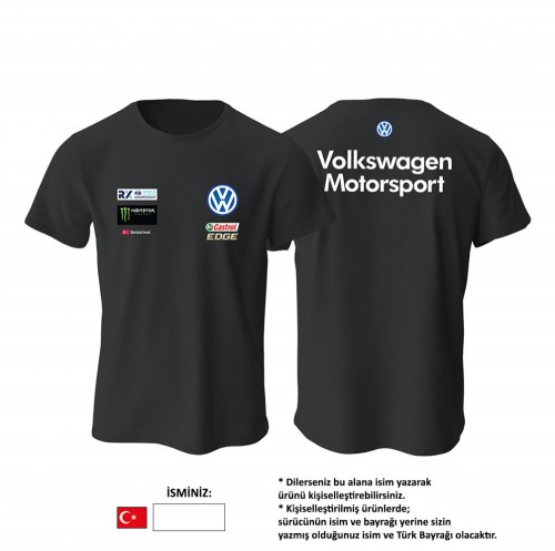 Volkswagen: Rallycross Black Edition 2023 Tişört