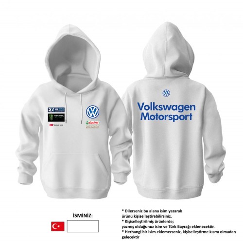 Volkswagen: Rallycross White Edition 2023 Hoodie