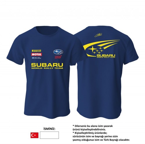 Subaru: WRC Navy Edition 2023 Tişört