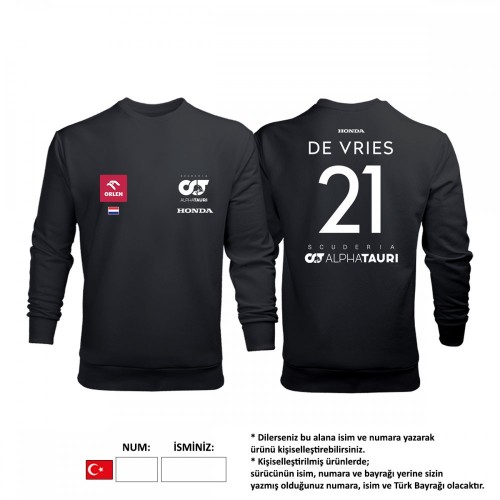 Scuderia AlphaTauri: Black Crew Edition 2023 Sweatshirt