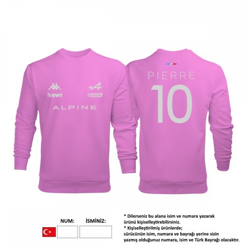 Alpine F1 Team: Pink Crew Edition 2023 Sweatshirt