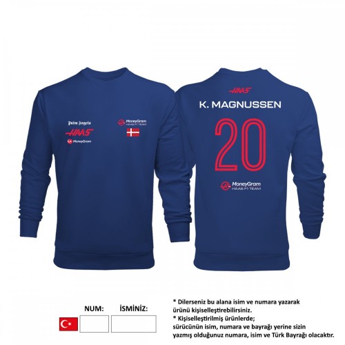 Haas F1 Team: Navy Crew Edition 2023 Sweatshirt