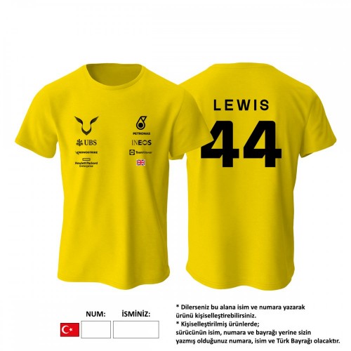 Petronas F1 Team: Yellow Crew Edition 2023 Tişört