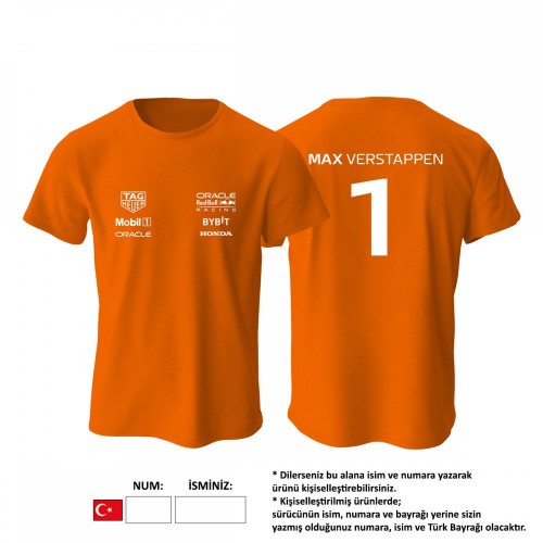 Oracle Racing: Orange Crew Edition 2023 Tişört