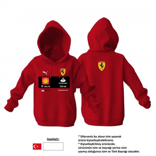 Scuderia Ferrari Red Edition HOODIE 2022 V2